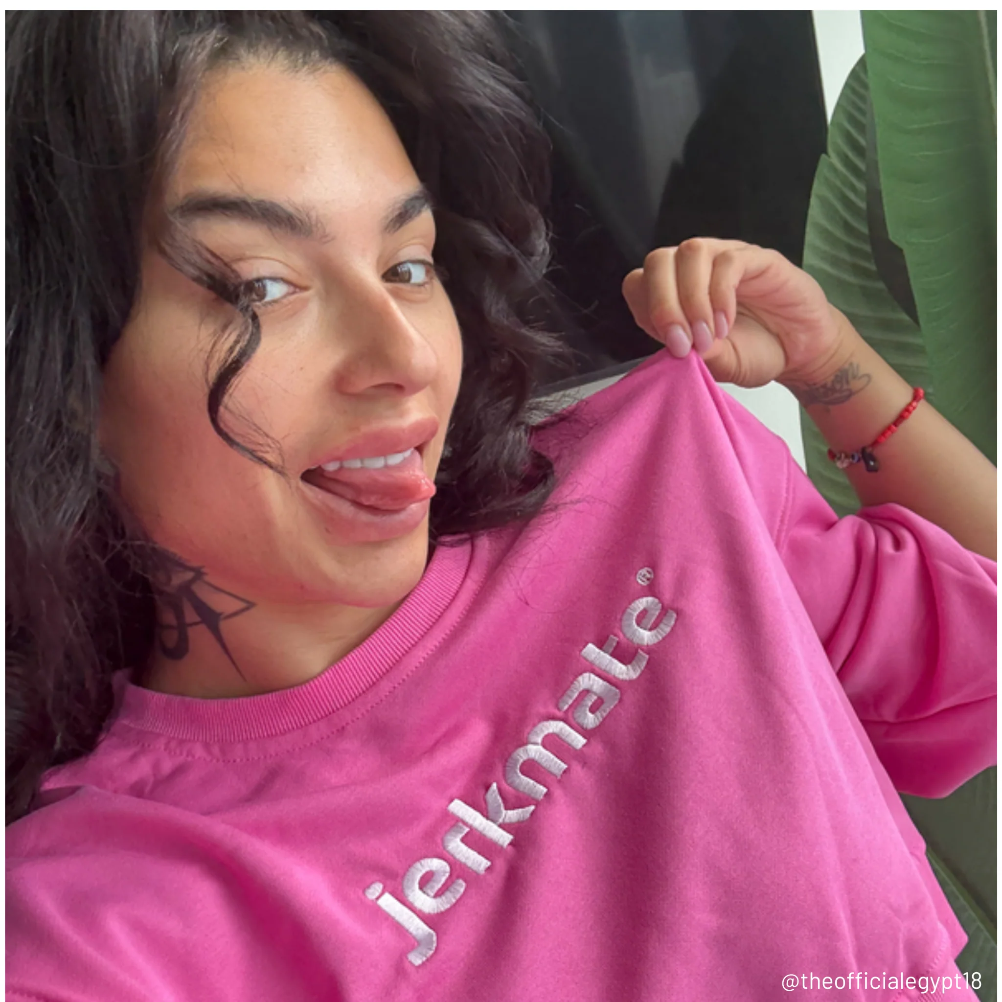 Pink Crewneck Crop - Image 3
